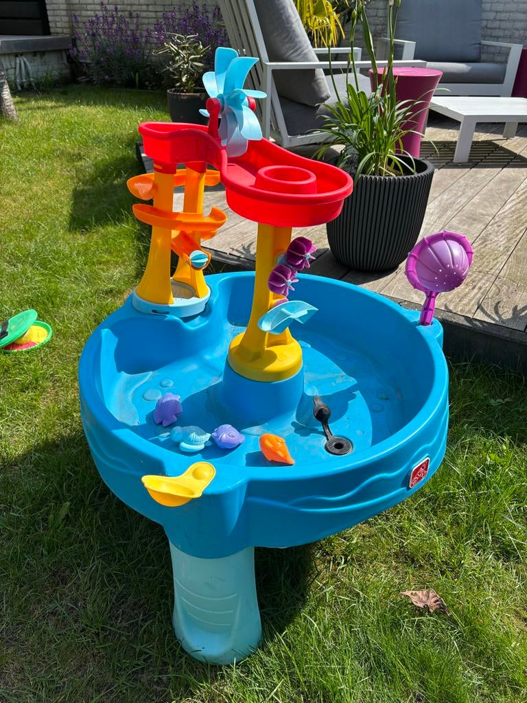 Step2 Waterbaan Speeltafel met Accessoires, Ophalen, Gebruikt