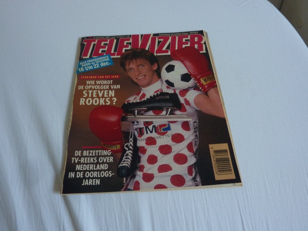 TELEVIZIER 1989-STEVEN ROOKS-LUV-ROXETTE, Verzenden, 1980 tot heden, Tijdschrift