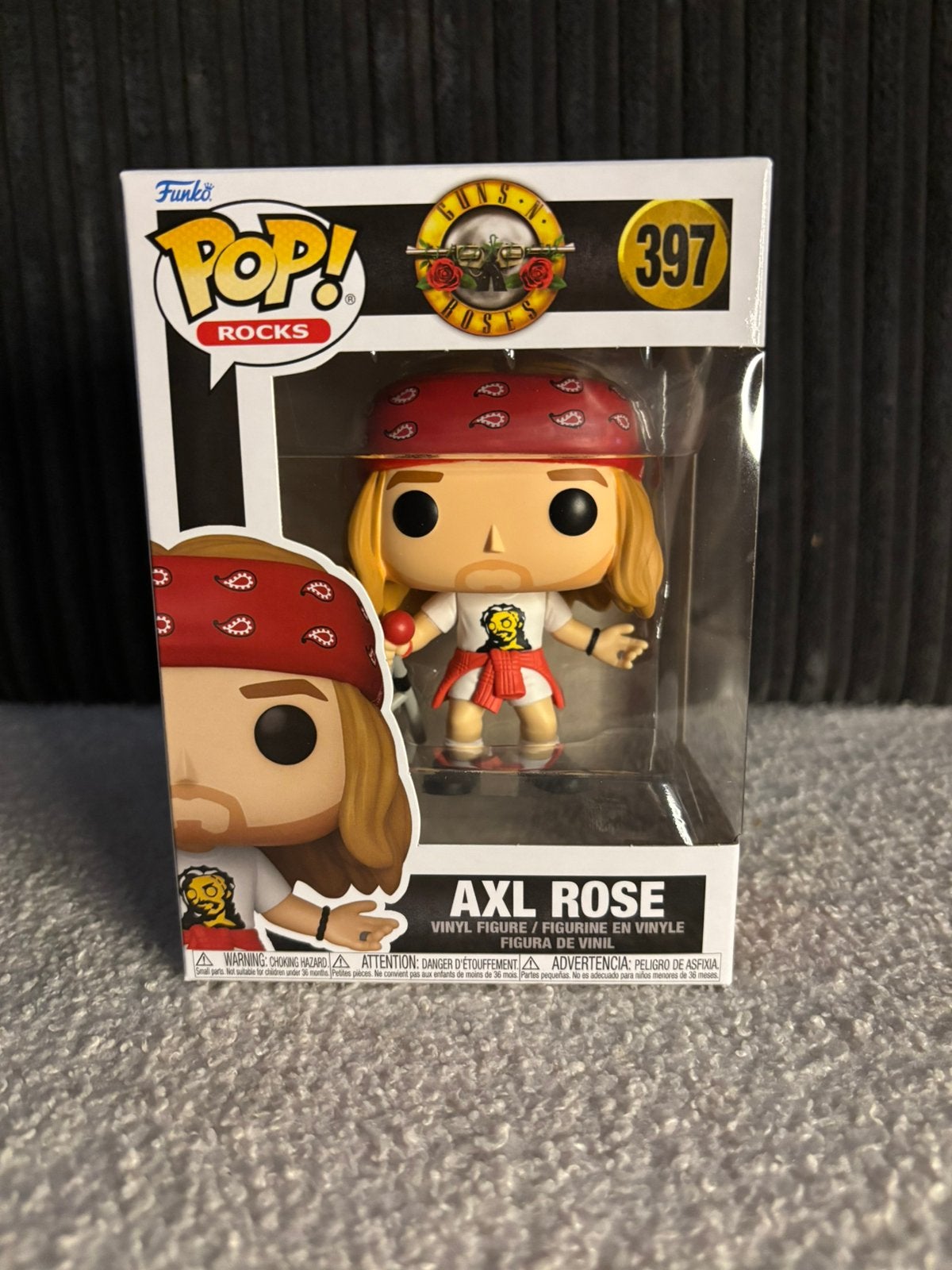 Funko Pop Guns ‘N Roses Axl Rose 397, Nieuw, Ophalen of Verzenden, 2802 Wetmore Ave Everett, WA 98201 USA, Support@funko.com