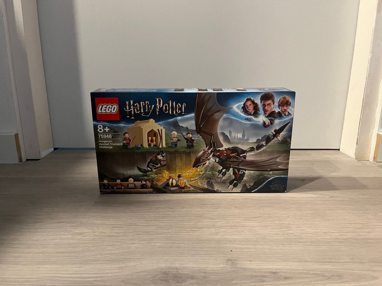 Harry Potter LEGO hongaarse hoornstaart triwizard 75946, Ophalen, Lego, Compleet, Complete set