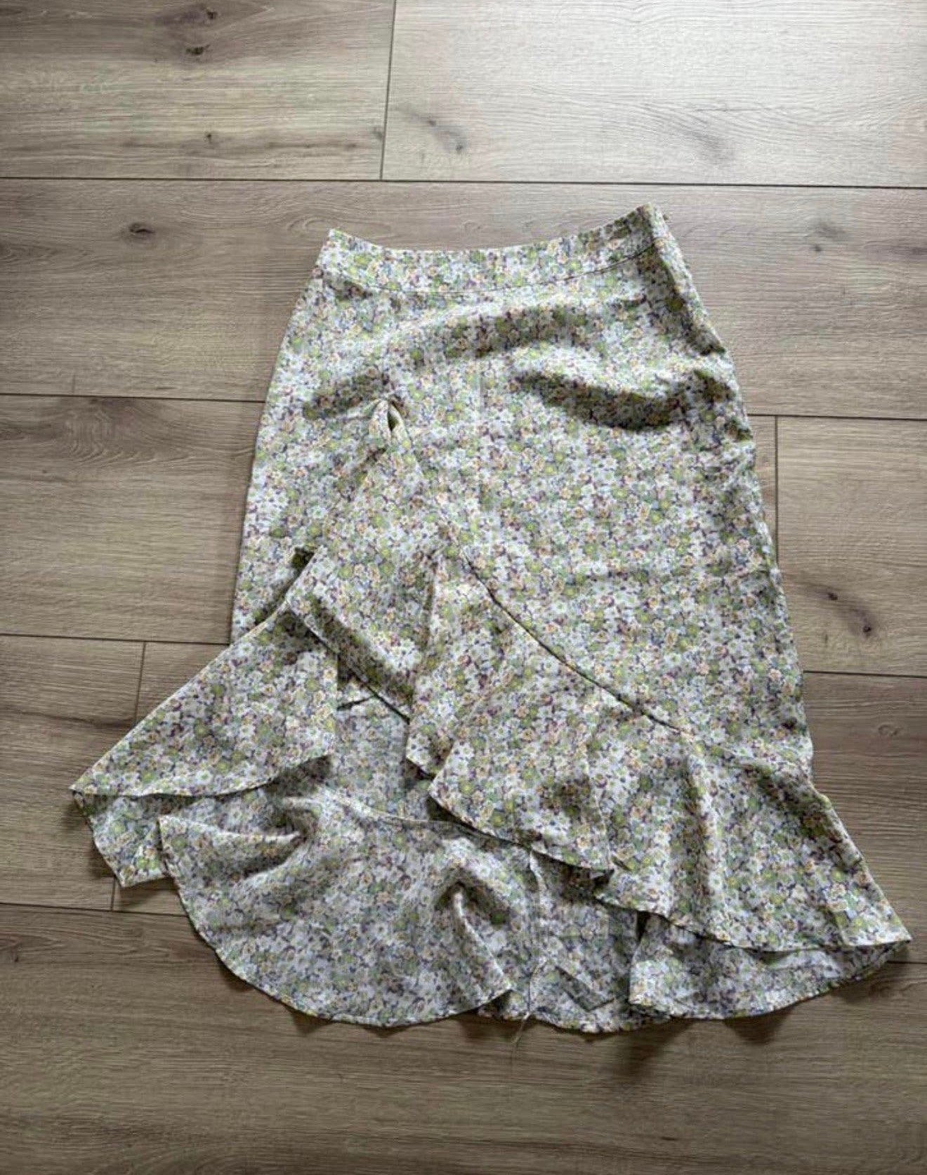 Zomerjurk met split maat S, Kleding | Dames, Ophalen of Verzenden, Zo goed als nieuw, Boven de knie