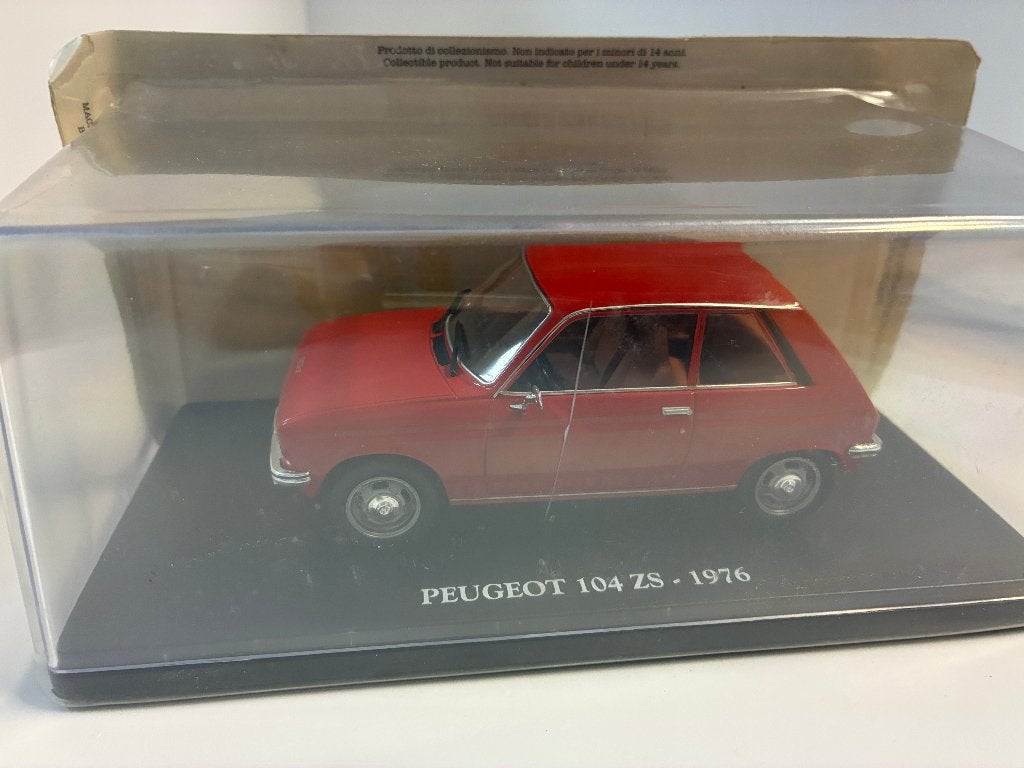 79762: Peugeot 104 ZS - 1976 - Atlas 1:24, Auto, Nieuw, Ophalen of Verzenden, Bachsatztstr. 54 D 72131 Ofterdingen, Germany
