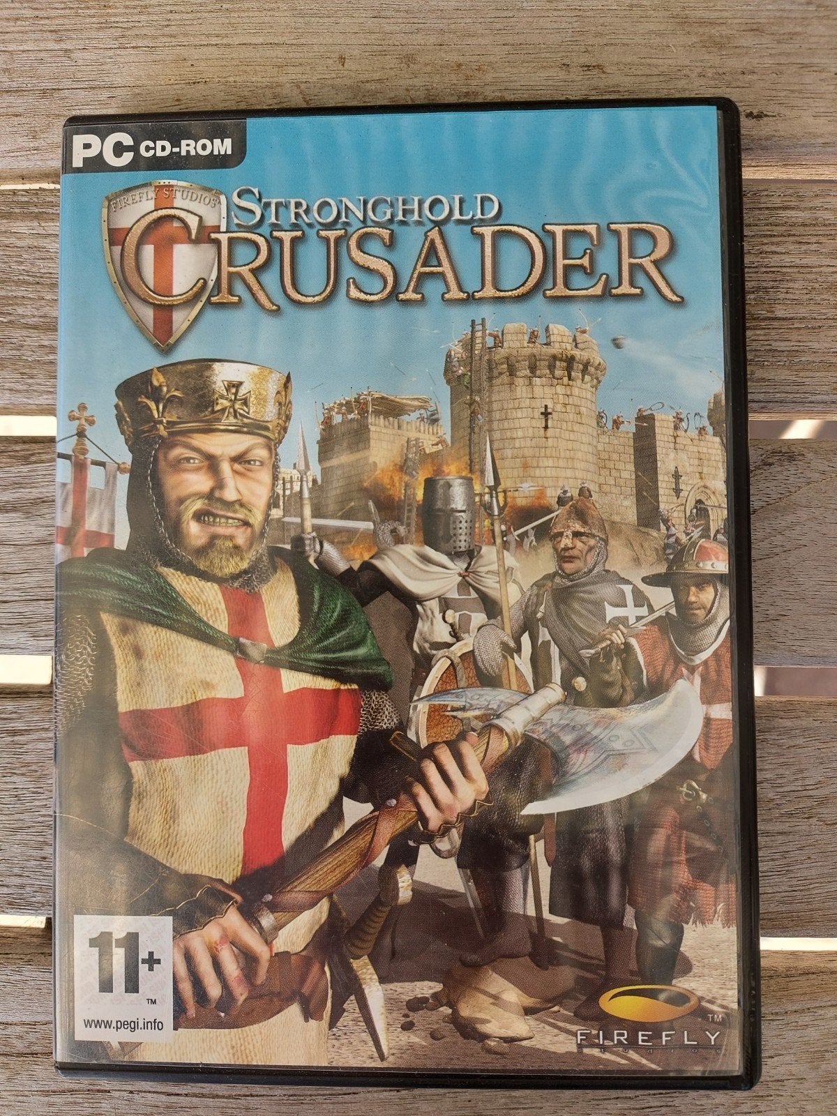Stronghold Crusader PC CD-ROM - Strategie Game, Online, Gebruikt, 1 speler, Ophalen of Verzenden