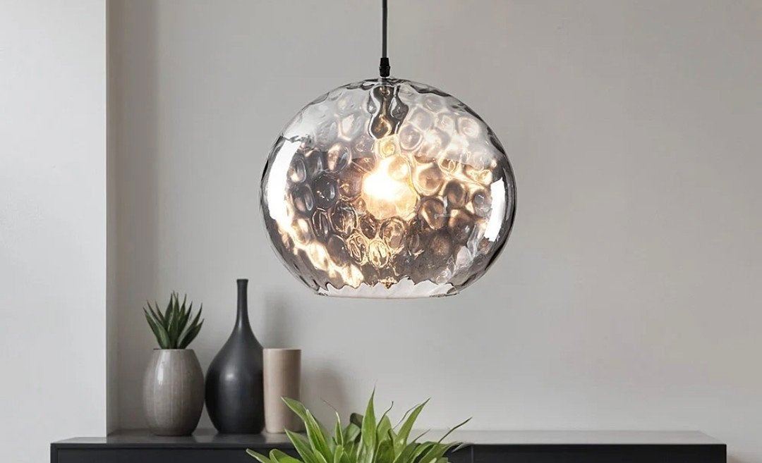 Design hanglamp, Ophalen, Nieuw, Glas