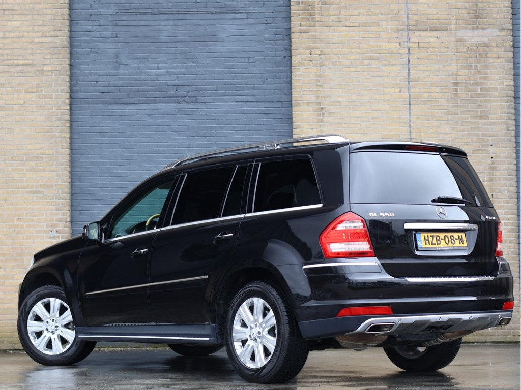 Mercedes-Benz GL-Klasse 500 V8 7p. Luchtvering | Leder | Nav, Auto's, Mercedes-Benz, Automaat, Bi-Xenon koplampen, Zwart, Leder