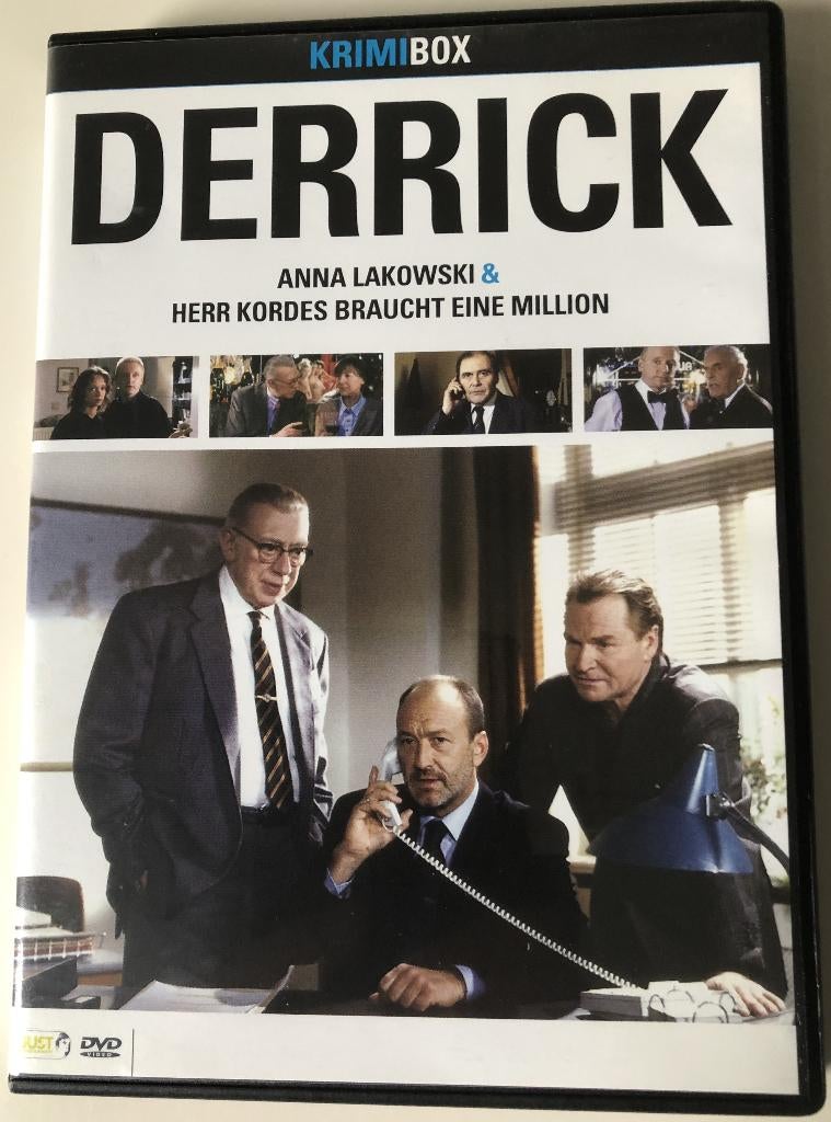 Derrick - 2 afleveringen - DVD, Cd's en Dvd's, Dvd's | Tv en Series, Alle leeftijden, Ophalen of Verzenden, Zo goed als nieuw