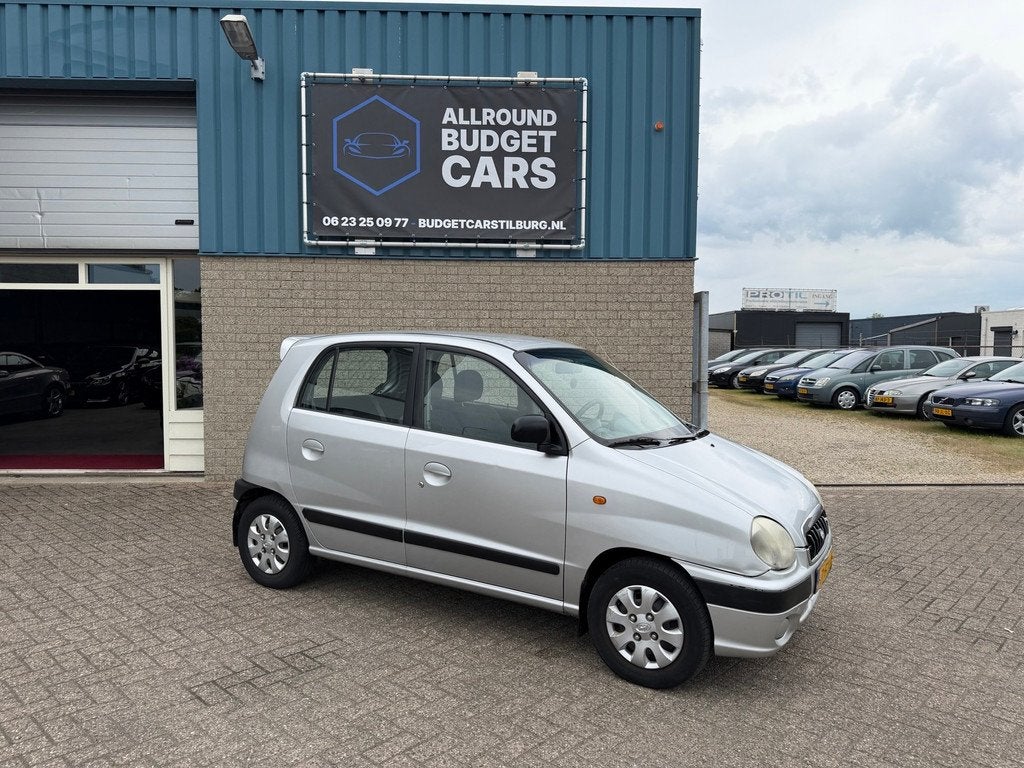 Hyundai Atos Spirit 1.0i SLX AUTOMAAT, Auto's, Hyundai, Zwart, 4 cilinders, 833 kg, Origineel Nederlands