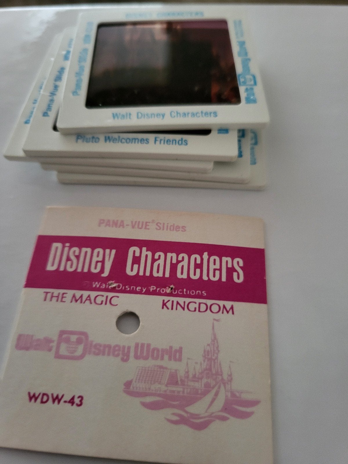 Orginel Dia set Walt Disney World Florida/Disney Characters, Ophalen of Verzenden
