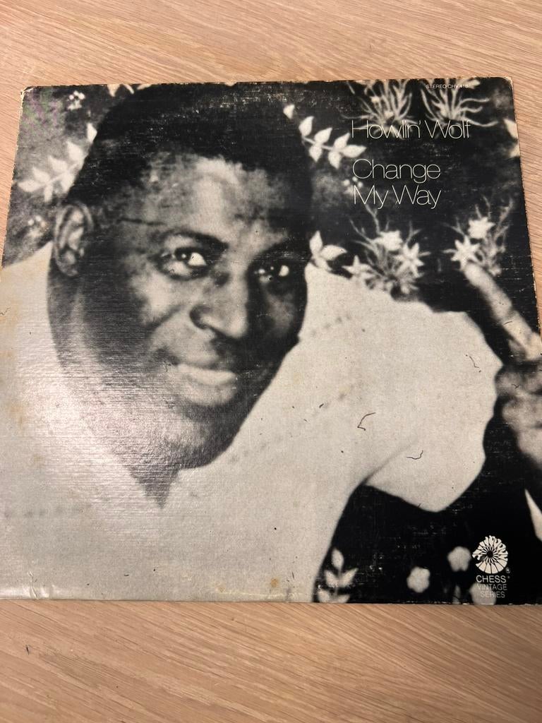 Howlin’ Wolf – Change My Way LP Chess Vintage, Cd's en Dvd's, Vinyl | Jazz en Blues, 1960 tot 1980, Gebruikt, Ophalen of Verzenden