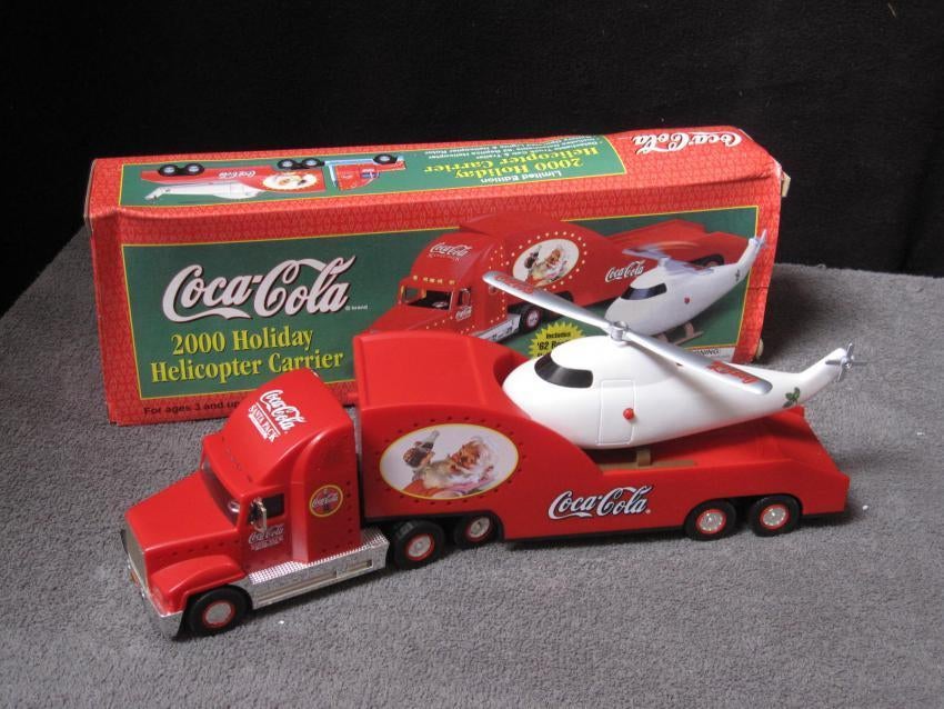 coca cola trucks met verlichting 3 verschillende, Verzamelen, Ophalen of Verzenden, Nieuw, Gebruiksvoorwerp