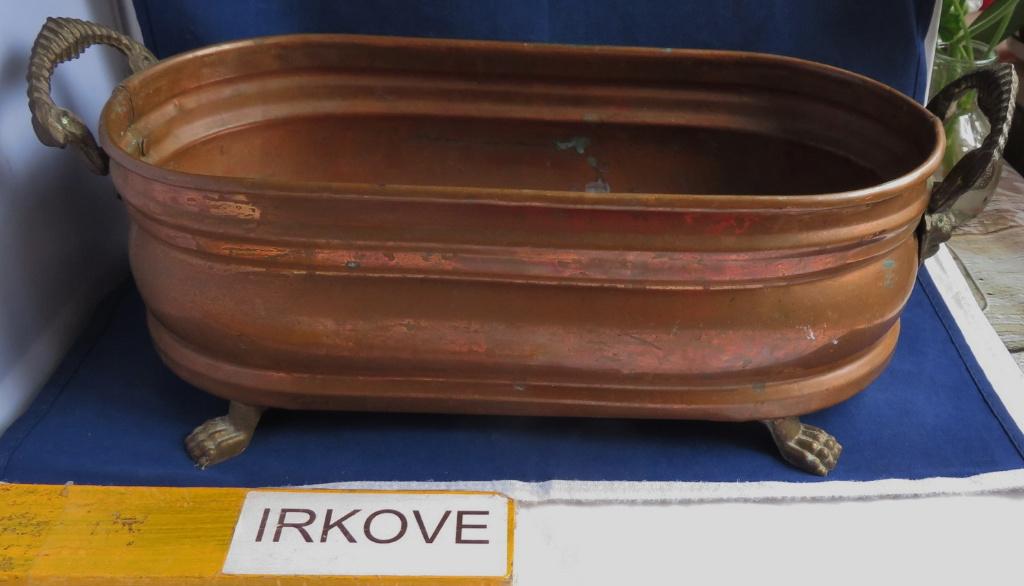 KOPEREN JARDINIERE * Op Pootjes *, Antiek en Kunst, Verzenden, Koper
