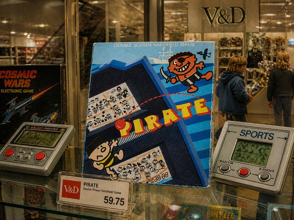 LCD Handheld - Pirate Systema Tandy - Werkend in doos, Gebruikt, Overige genres, 1 speler, Ophalen of Verzenden