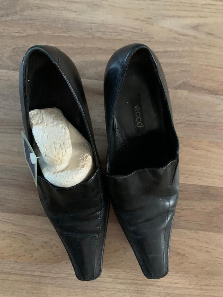 Ecco Zommen Schoenen maat 38, Zwart, Ophalen of Verzenden, Zo goed als nieuw, Schoenen met hoge hakken