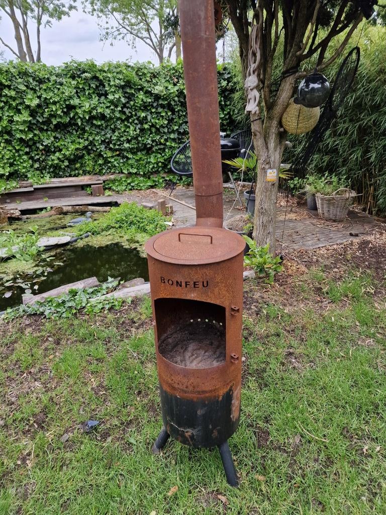 Bonfeu Vuurton / Vuurkorf - Gebruikt, Ophalen, Gebruikt, Vuurton
