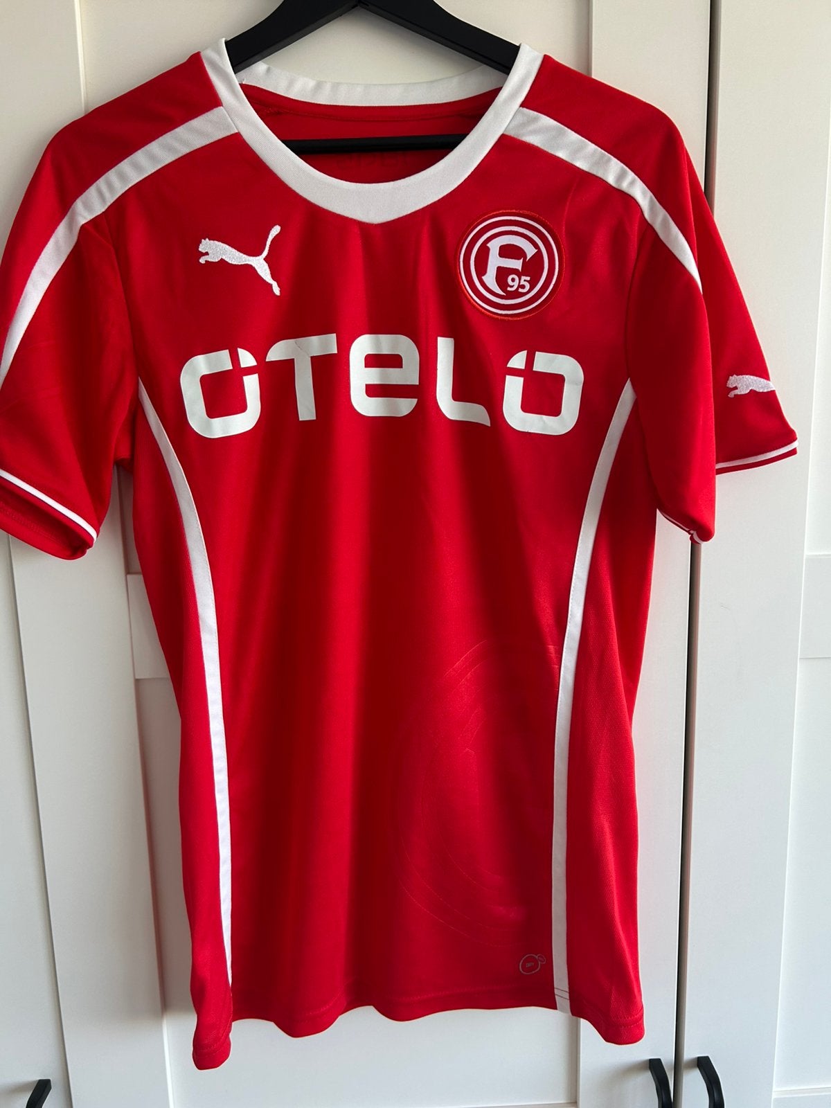 Officieel Fortuna Dusseldorf thuistenue 2013-2014, Maat S, Verzenden, Zo goed als nieuw, Shirt