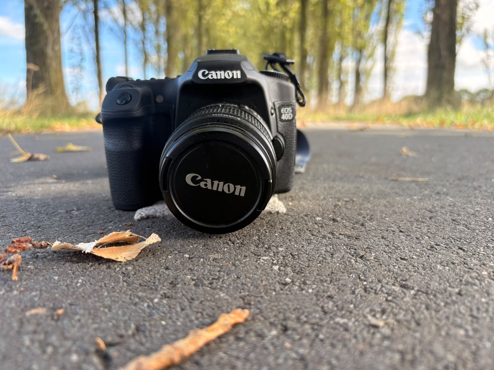 Canon EOS 40D Spiegelreflexcamera met lens, Audio, Tv en Foto, Ingebouwde flitser, Gebruikt, Spiegelreflex, Accu
