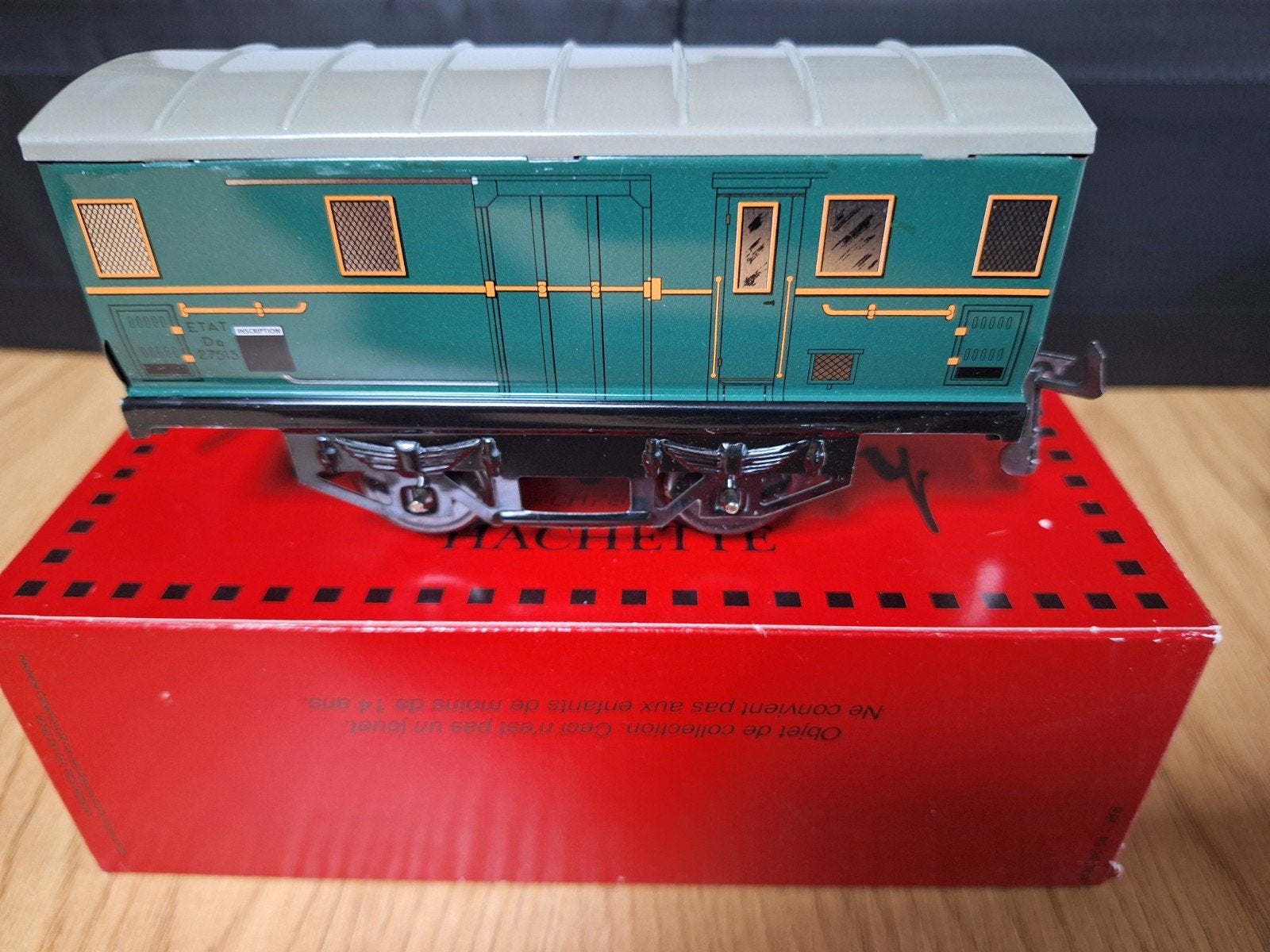 Hornby Hachette wagon, Ophalen of Verzenden, Gelijkstroom, Wagon, Overige merken