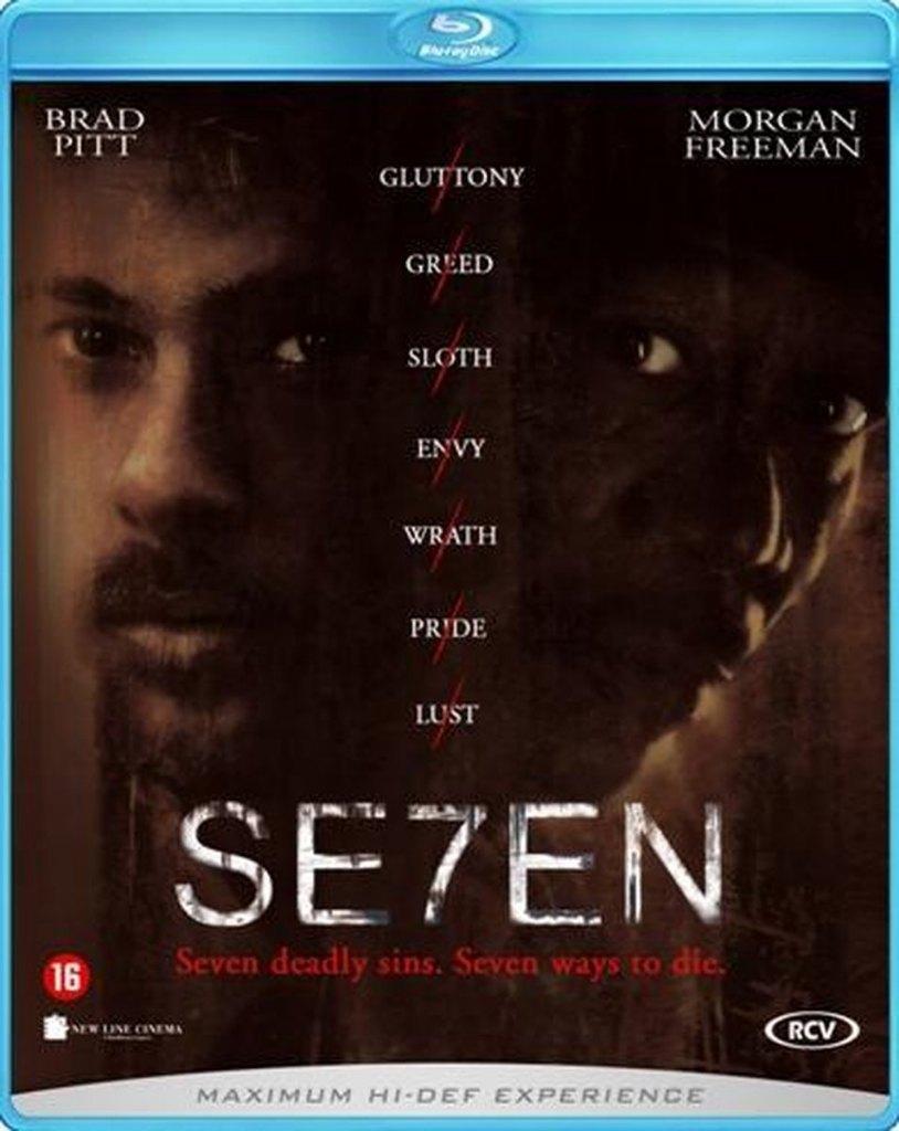 Seven( Blu-ray), Cd's en Dvd's, Blu-ray, Zo goed als nieuw, Actie, Verzenden