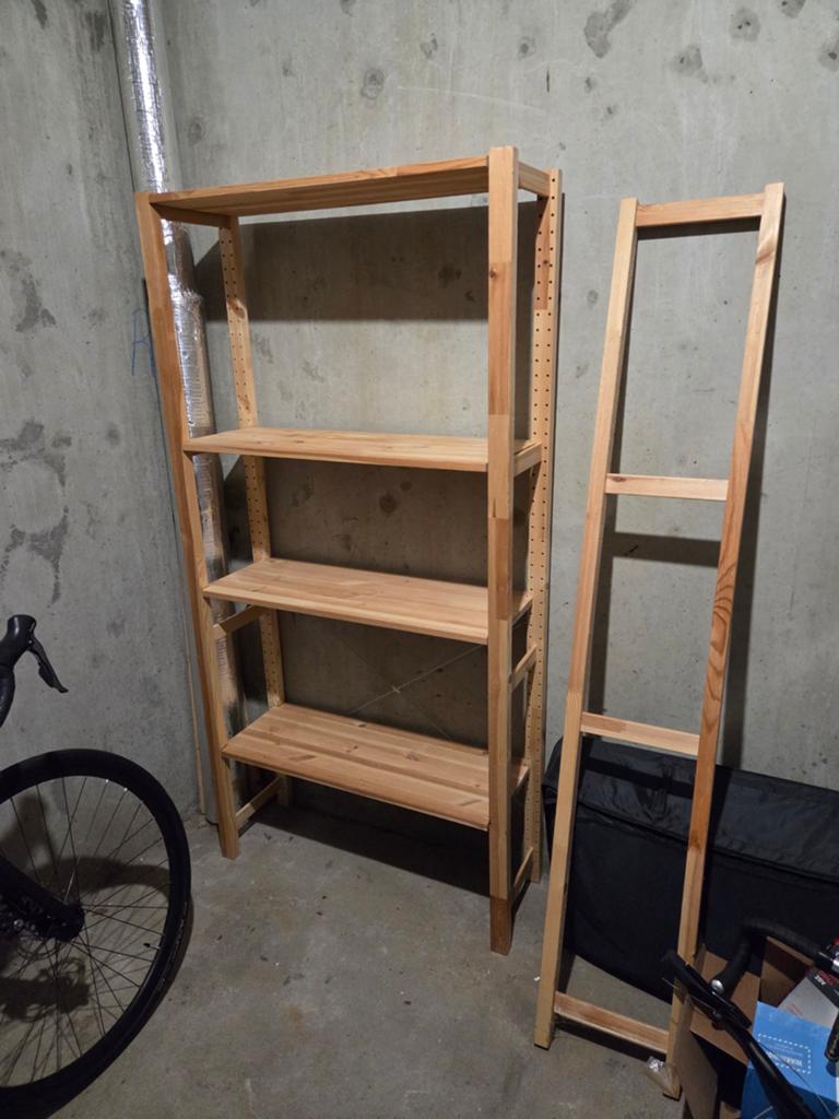 Gratis - Ivar stellingkast, Huis en Inrichting, Kasten | Stellingkasten, Ophalen, Gebruikt
