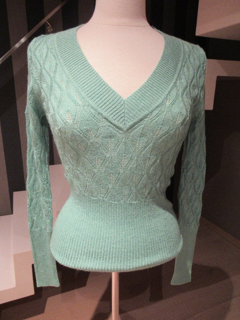 Nieuwe zachtgroene katoenen InWear trui, mt 36, Verzenden, Nieuw, Maat 36 (S), Inwear