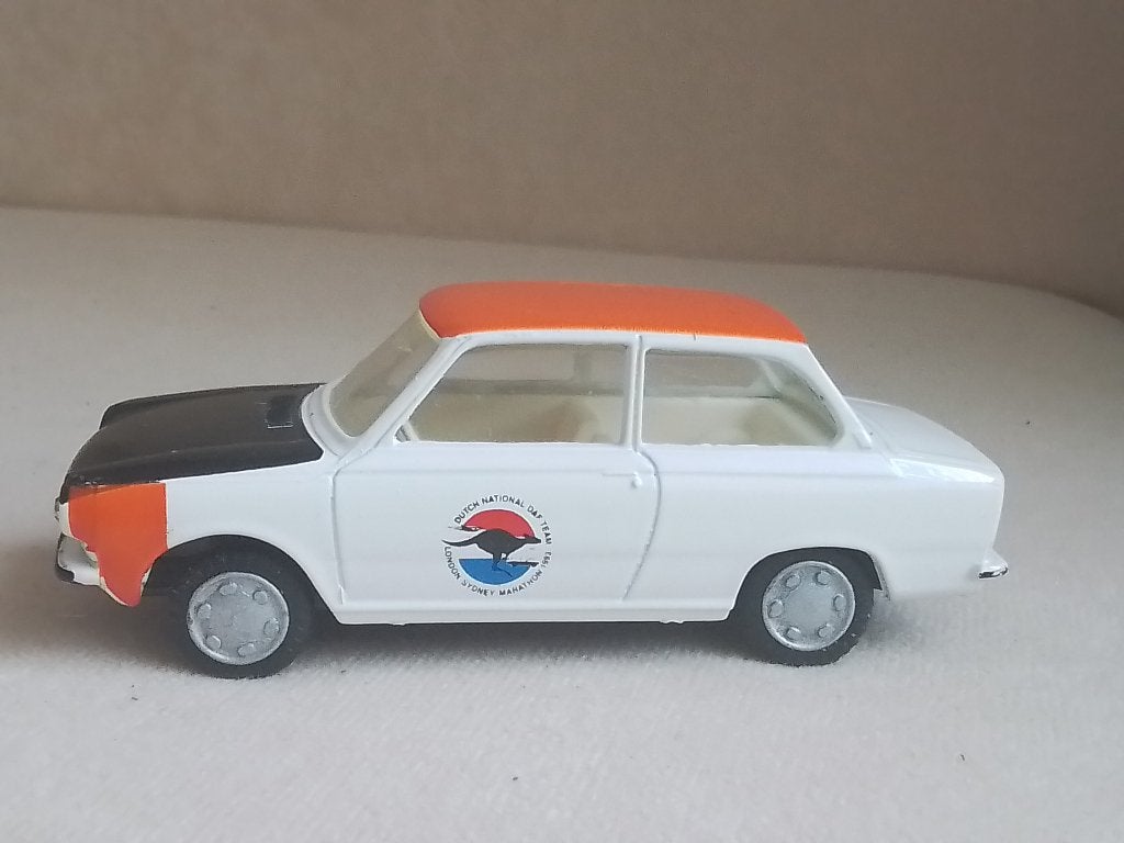 Lion car Daf 46 Variomatic London Sydney Marathon Lion toys, Ophalen of Verzenden, Zo goed als nieuw, Auto, Lion Toys