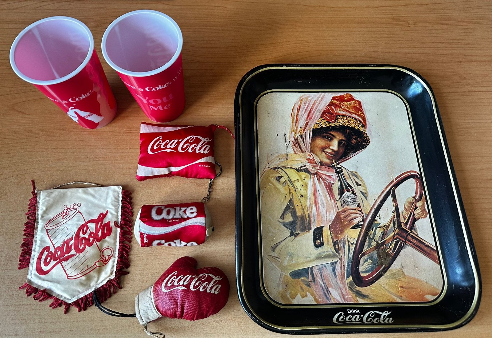Coca Cola vintage items voor de verzamelaar, Verzamelen, Merken en Reclamevoorwerpen, Ophalen of Verzenden, Gebruikt, Gebruiksvoorwerp