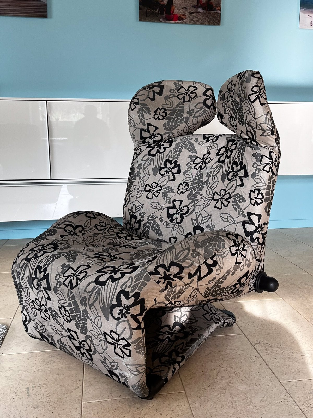 Mooie Wink fauteuil van Cassina, Huis en Inrichting, Ophalen, Zo goed als nieuw, Stof