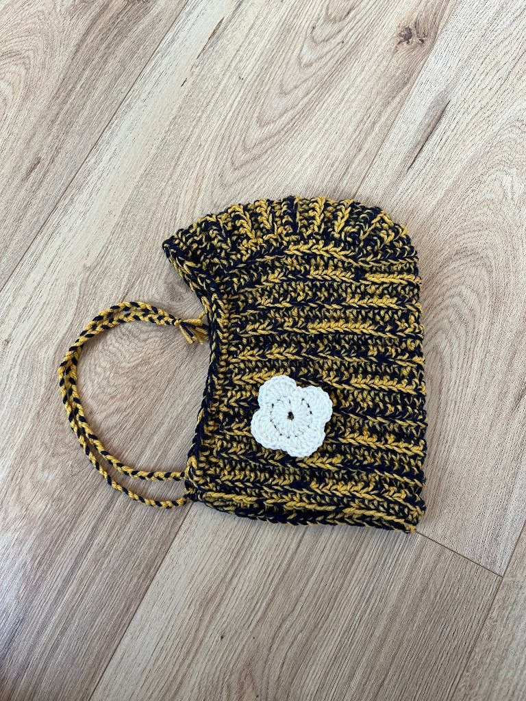 Handmade Gehaakte Bonnet, Verzenden, Nieuw, Maat 36 (S), Muts