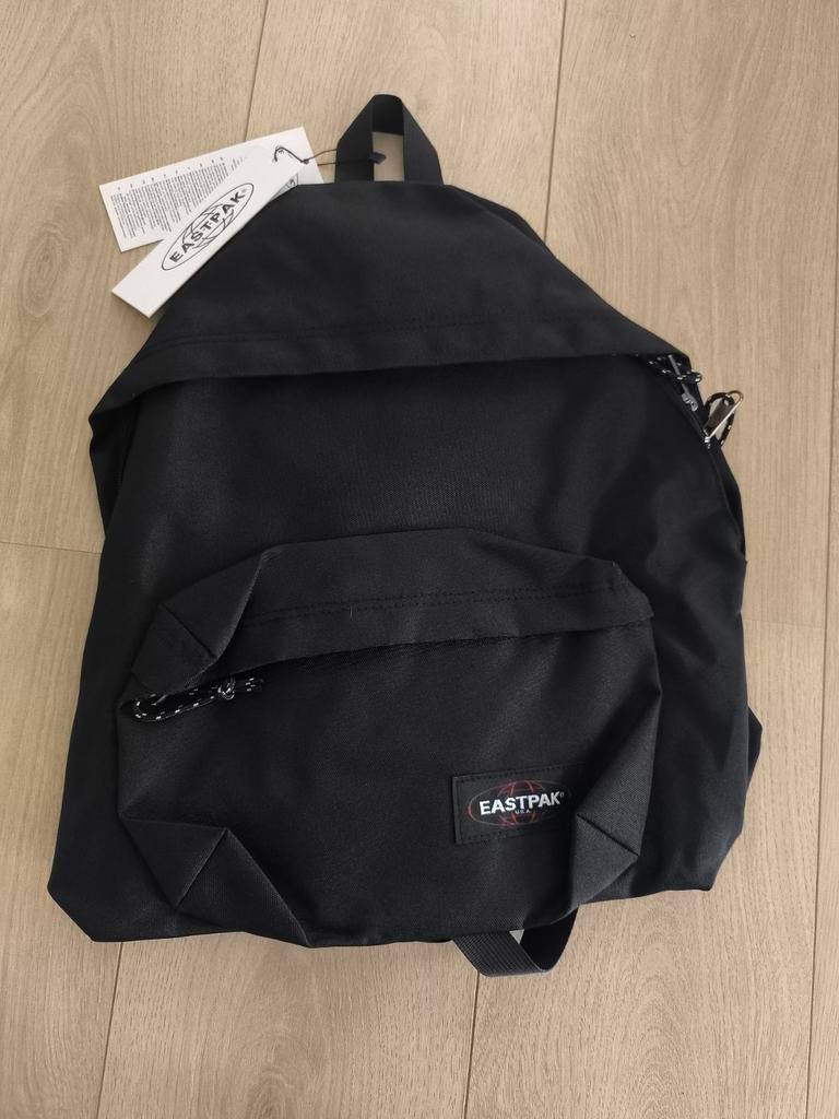 Eastpak Padded Pak'r Rugzak Zwart - Nieuw met labels, Ophalen of Verzenden, Nieuw, 25 tot 40 cm, Eastpak