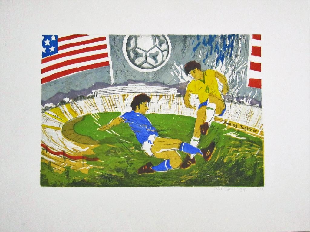 " Winning together  " kleurenets van Joke Struik € 20, Ophalen of Verzenden