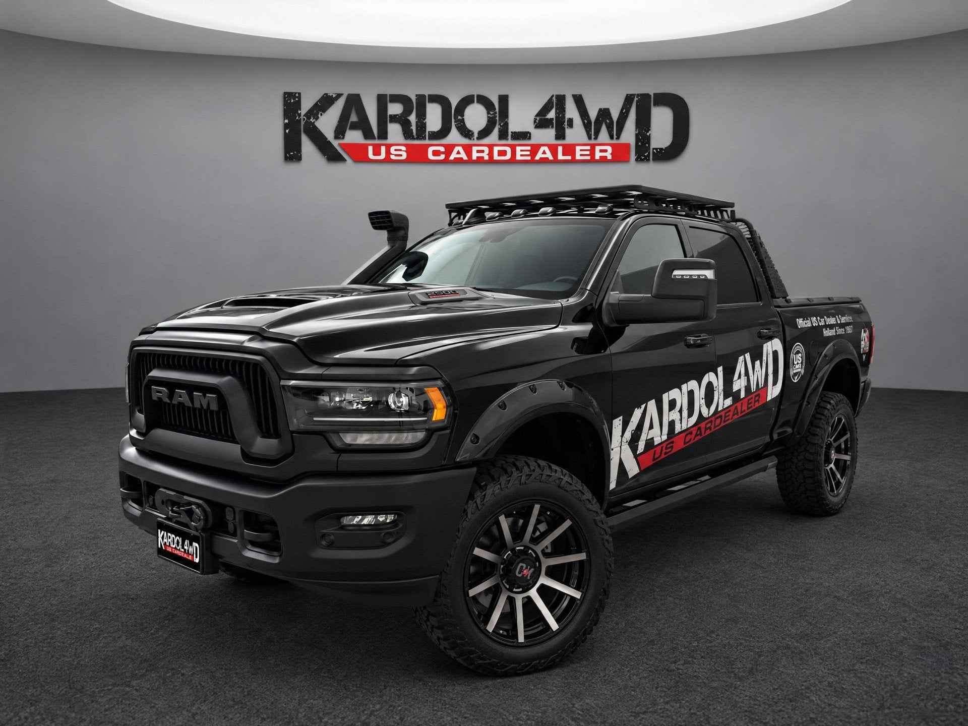 Dodge Ram 2500 6.4 HEMI Power Wagon – Zeer compleet uitgev, Auto's, Geheel digitaal combi-instrument, Gebruikt, Met garantie (alle)