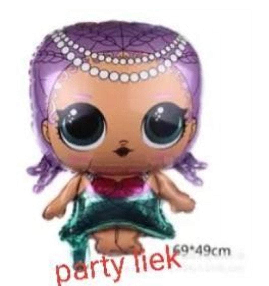 Lol pop ballonnen set nr L701, Ophalen of Verzenden, Nieuw, Versiering, Verjaardag