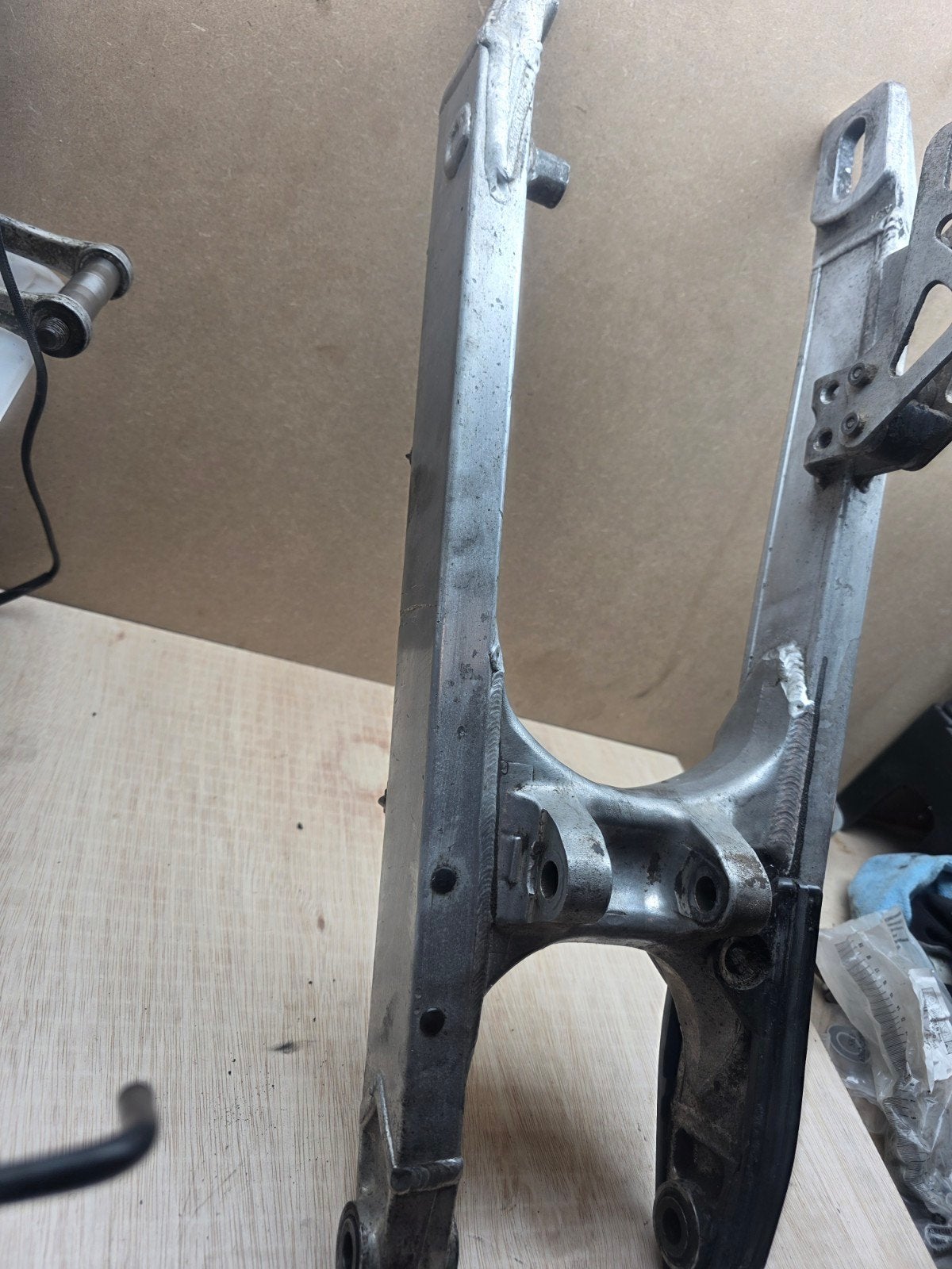 KTM 620 LC4 aluminium achterbrug – goede lagers, Ophalen of Verzenden