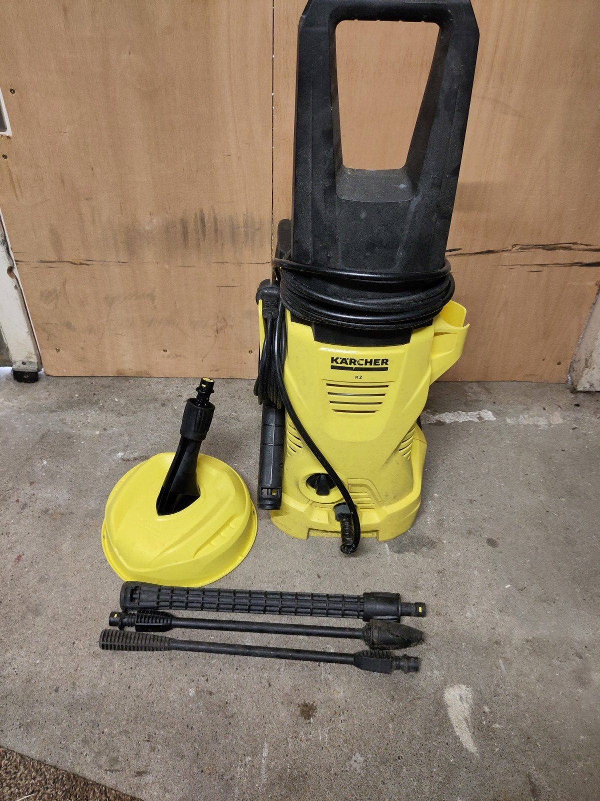 Karcher K2, Ophalen, Elektrisch