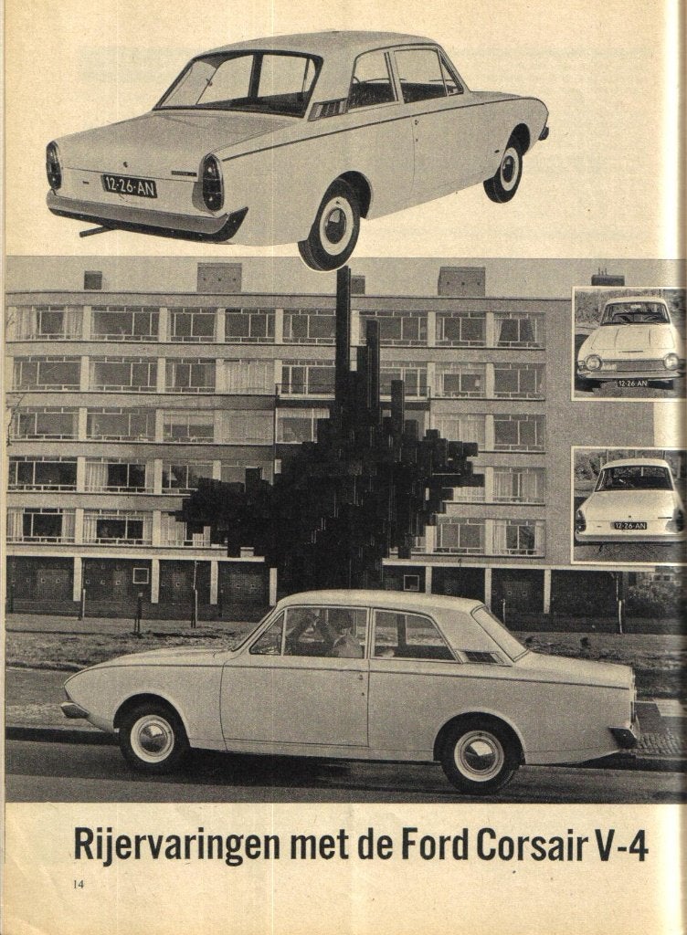 Autokampioen test Ford Corsair V4 1966, Ophalen of Verzenden, Gelezen, Ford