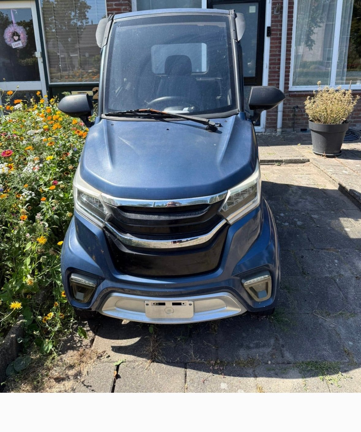 Rijbewijs vrije scootmobiel luxe uitgevoerd, Zo goed als nieuw, 16 km/u of meer, 46 km of meer, Ophalen