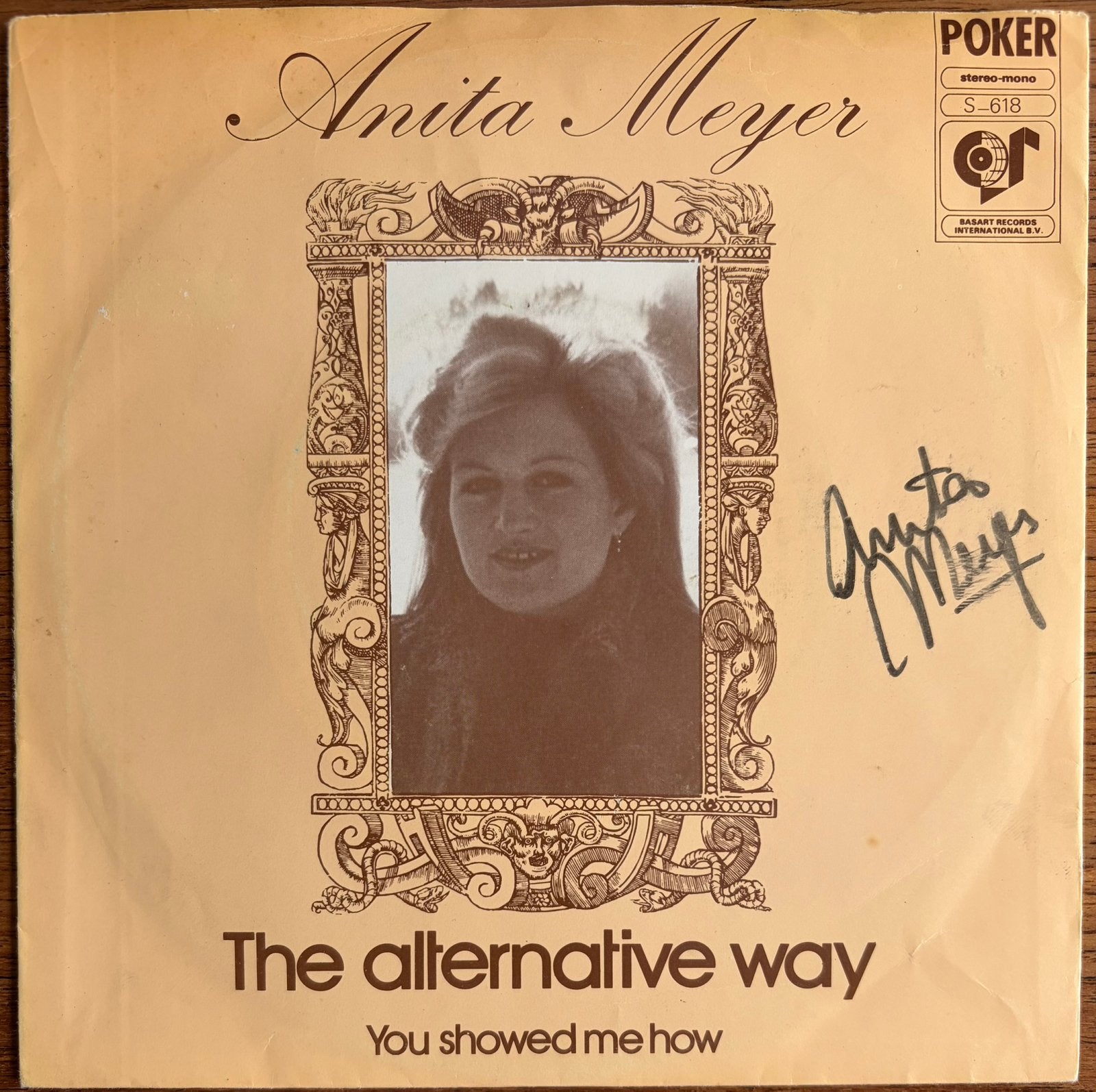 Nederpop single Anita Meyer GESIGNEERD!, Ophalen of Verzenden, Zo goed als nieuw, Pop