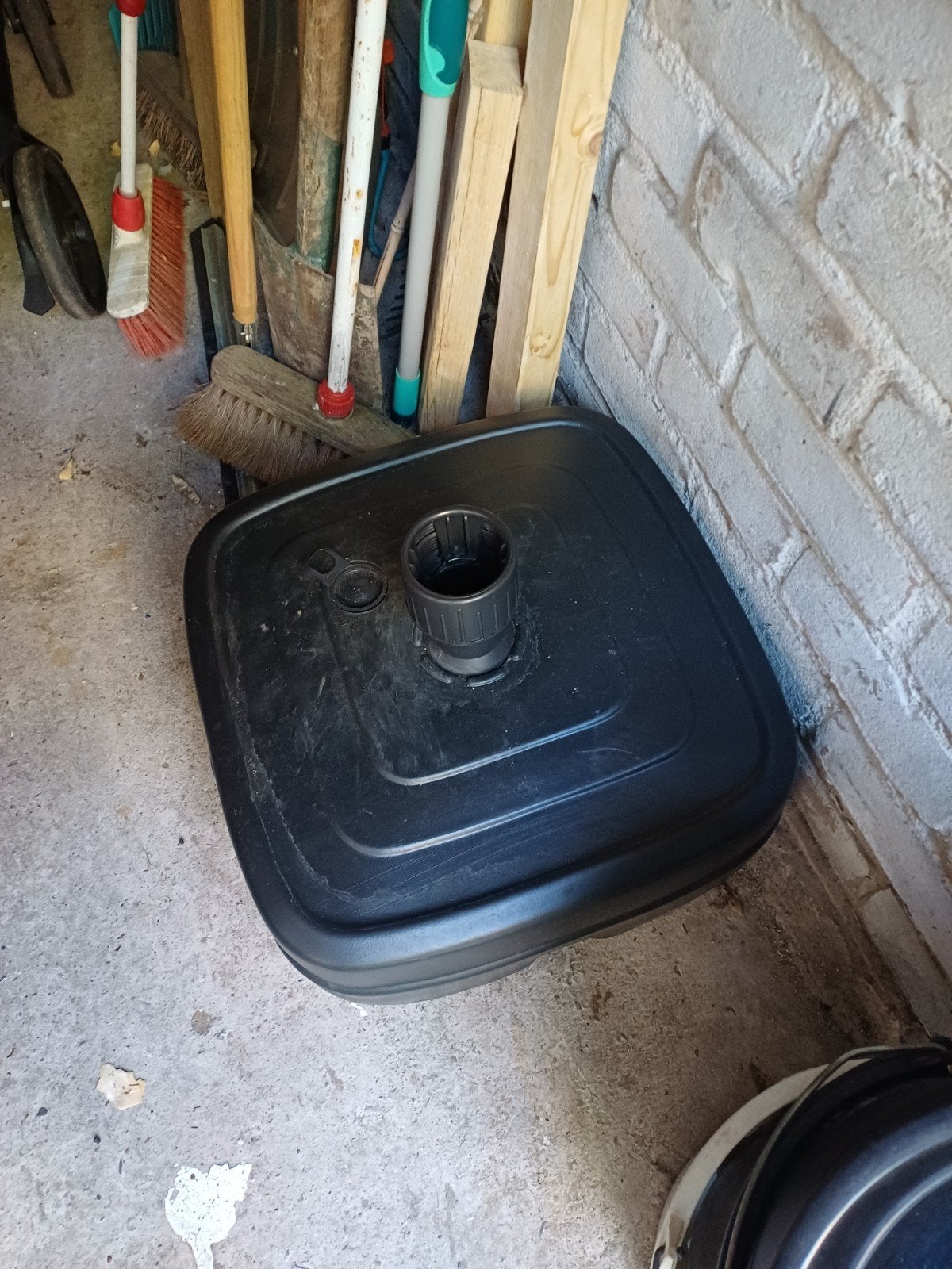 Voet voor parasol, Tuin en Terras, Parasols, Ophalen, Minder dan 1 meter, Parasolvoet