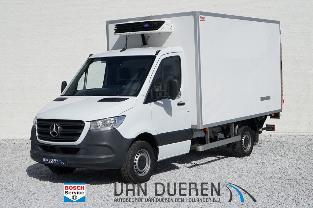 Mercedes-Benz Sprinter 317 CDI Dag/Nacht, Koel/Vries, Laadkl, Auto's, Bestelauto's, Gebruikt, Euro 6, 4 cilinders, Wit