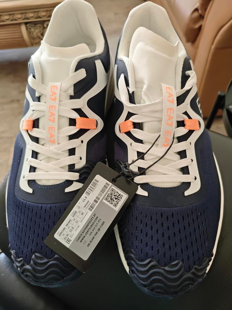 EA7 Emporio Armani Sneakers - Nieuw met labels, EA7 Emporio Armani, Blauw, Nieuw, Ophalen of Verzenden