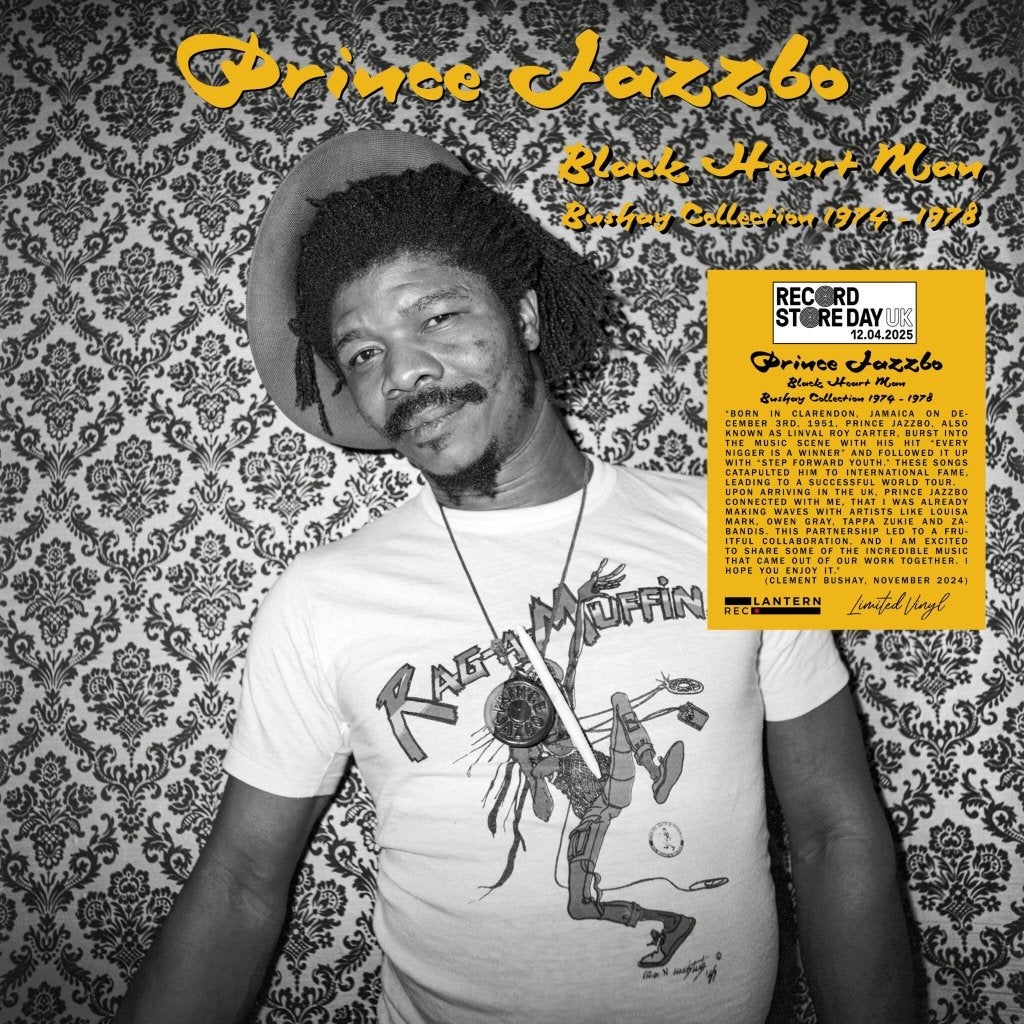 Prince Jazzbo - Black Heart Man/Bushay Collection 1974-1978, LP, Ophalen of Verzenden, Zo goed als nieuw, Complilatie
