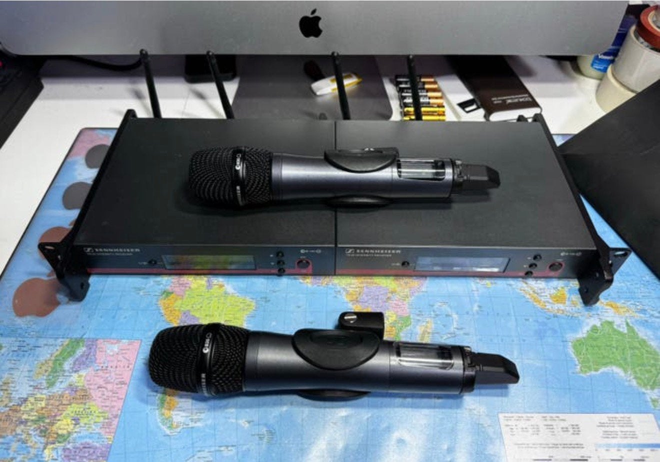 Sennheiser Ew100 G3 2x Skm100 G3 - 835 A- Band 516-558 MHz, Muziek en Instrumenten, Ophalen, Zo goed als nieuw, Overige typen