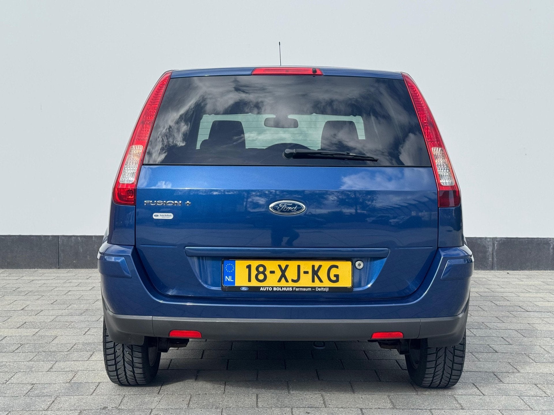 Ford Fusion 1.4-16V Futura | Airco | LMV | Radio | Privacy G, Auto's, Voorwielaandrijving, Dealer onderhouden, Gebruikt, 49 €/maand