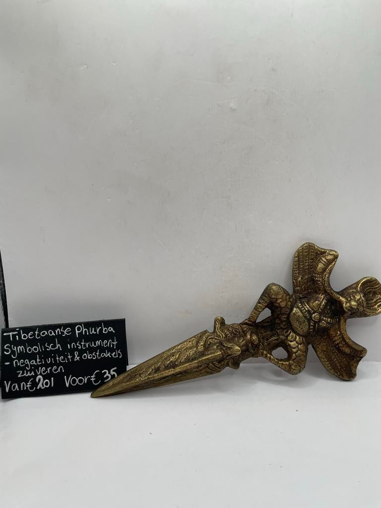 Tibetaanse Garuda Phurba, Antiek en Kunst, Antiek | Overige Antiek, Ophalen of Verzenden