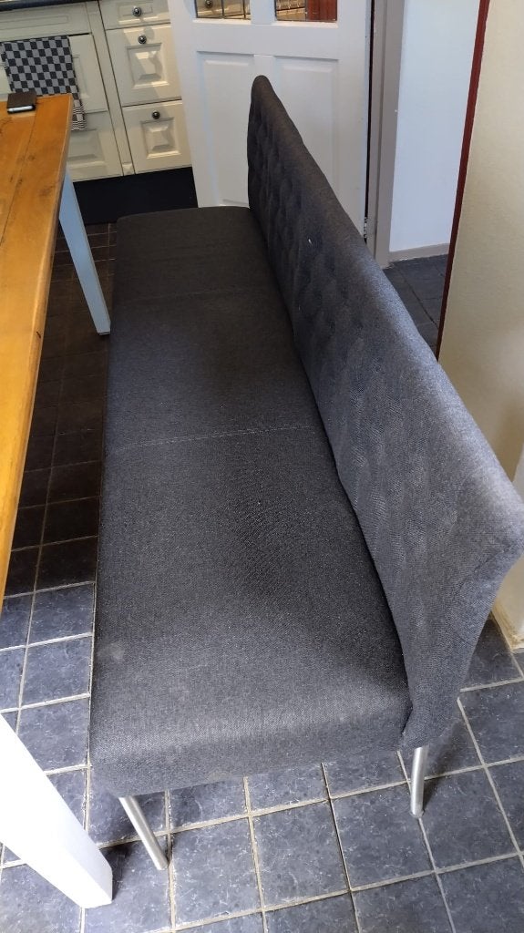 Comfortabele zitbank, Ophalen, Gebruikt, Tweepersoons, 75 tot 100 cm