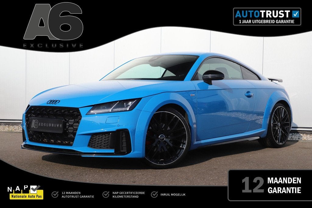 Audi TT 40 TFSI Pro Line S Black Pack Automaat Kuipstoelen V, Gebruikt, 4 cilinders, Bedrijf, Automatische klimaatregeling
