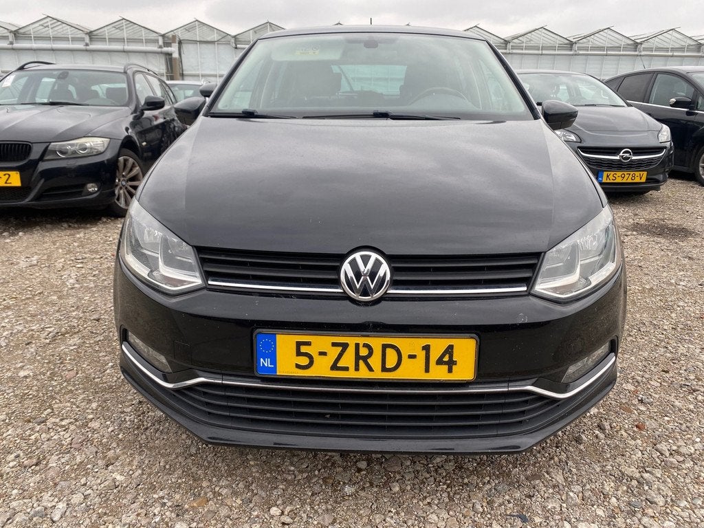Volkswagen Polo 2014 * 1.4 TDI Highline * AUTOMAAT * EURO 6, Gebruikt, Euro 6, 580 kg, Zwart