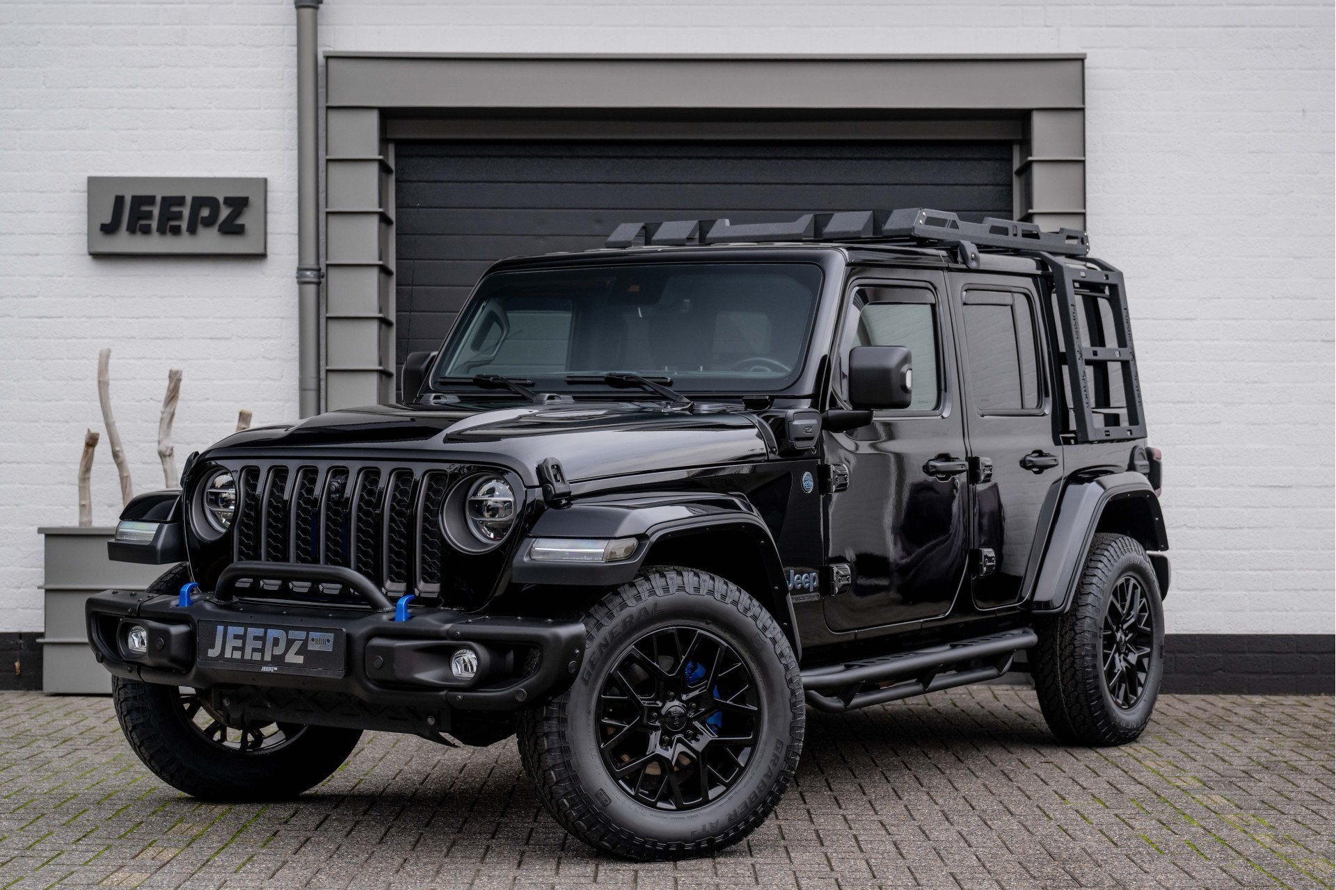 Jeep Wrangler Unlimited 4xe 380 80th Anniversary / Ofd voorb, Auto's, Automaat, 4 cilinders, Cabriolet, Vierwielaandrijving