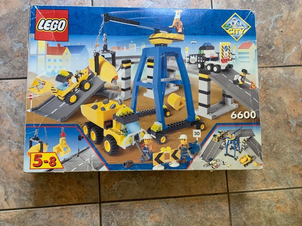 Lege doos: Lego 6600-2 Highway Construction, Lego, Overige typen, Ophalen of Verzenden, Inclusief doos