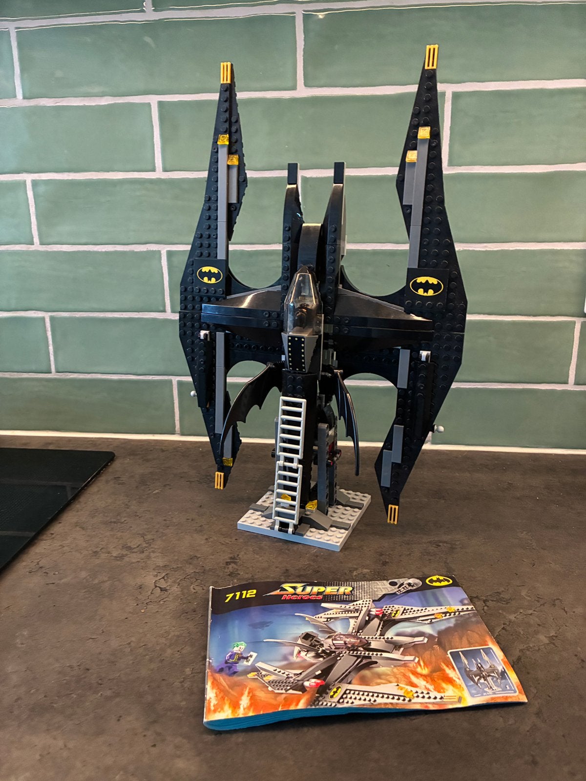 GEEN ECHTE LEGO: Batman set 7112, The Batwing., Ophalen of Verzenden, Zo goed als nieuw